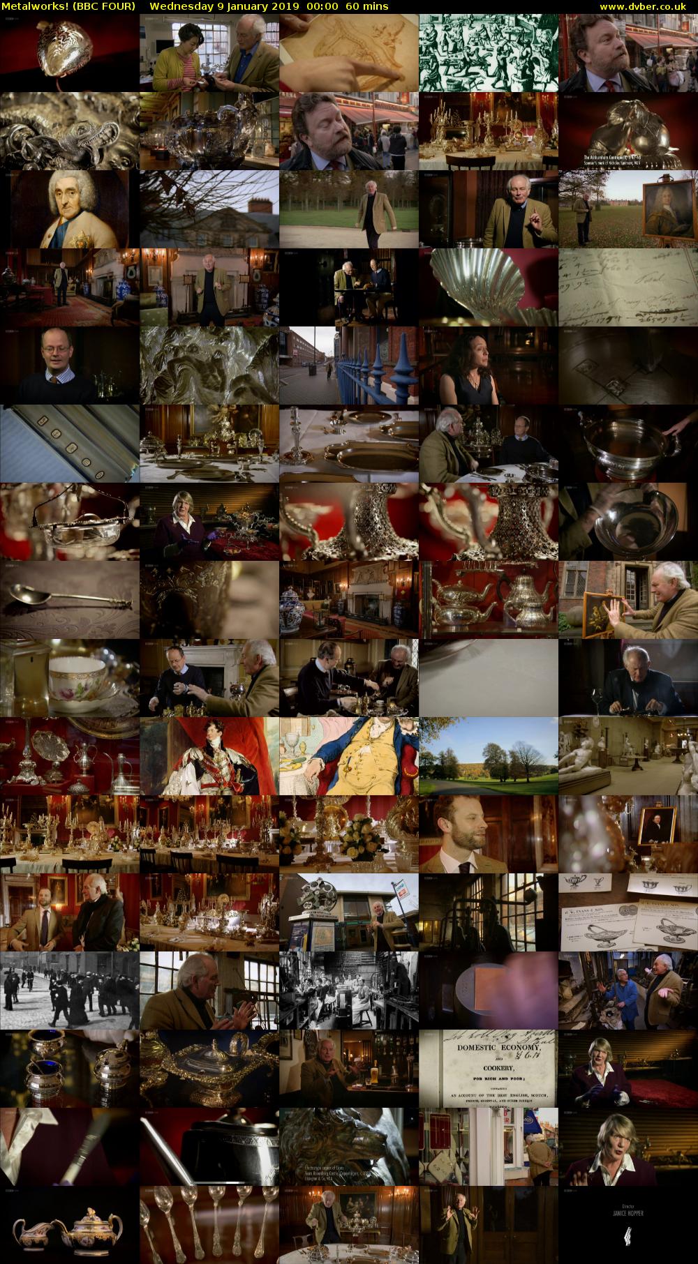 Metalworks! (BBC FOUR) Wednesday 9 January 2019 00:00 - 01:00