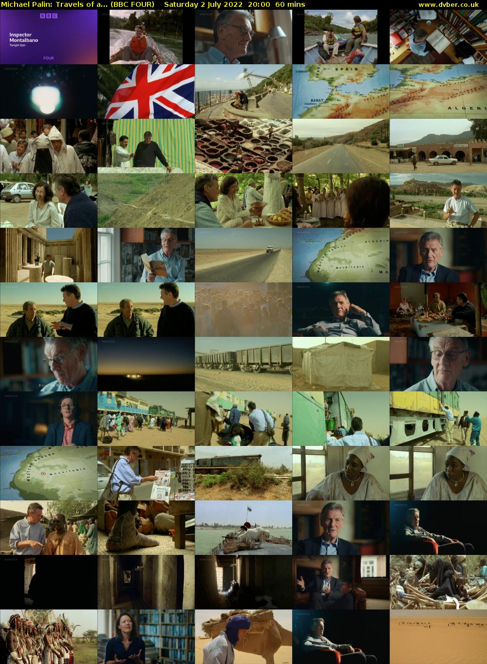 Michael Palin: Travels of a... (BBC FOUR) Saturday 2 July 2022 20:00 - 21:00