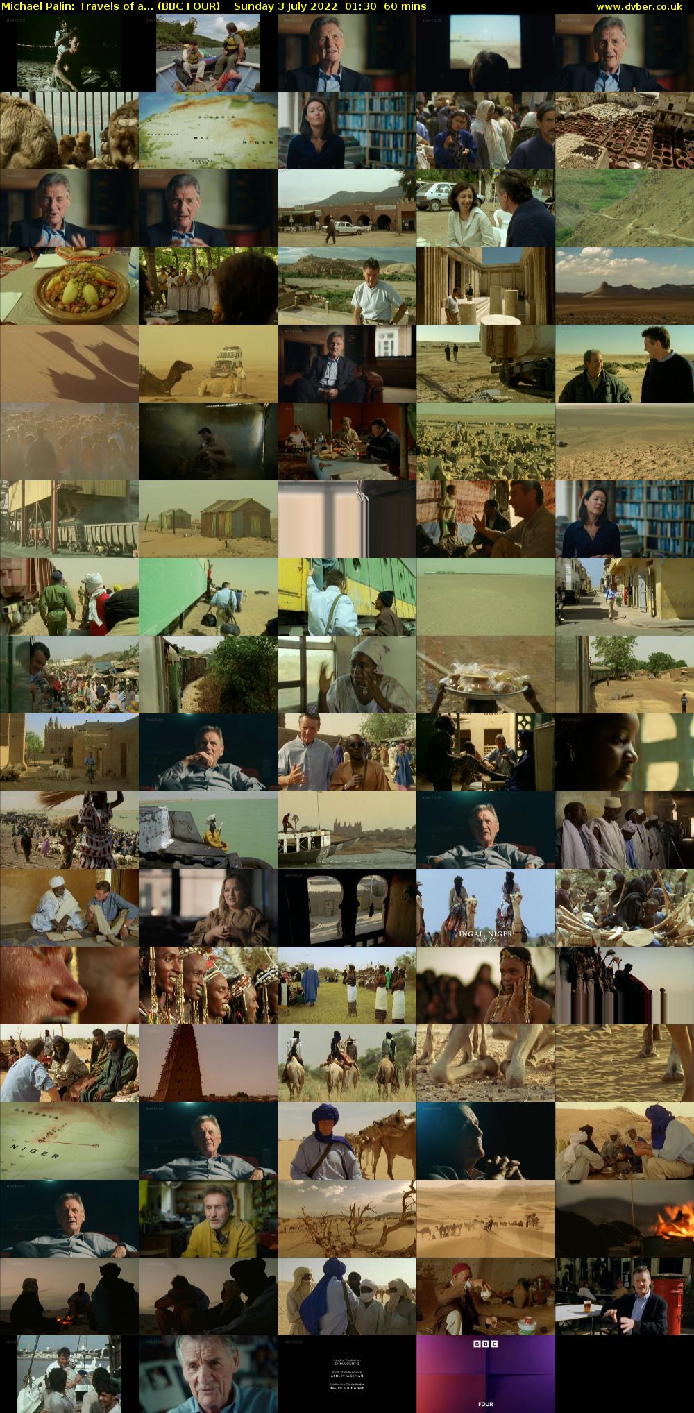 Michael Palin: Travels of a... (BBC FOUR) Sunday 3 July 2022 01:30 - 02:30
