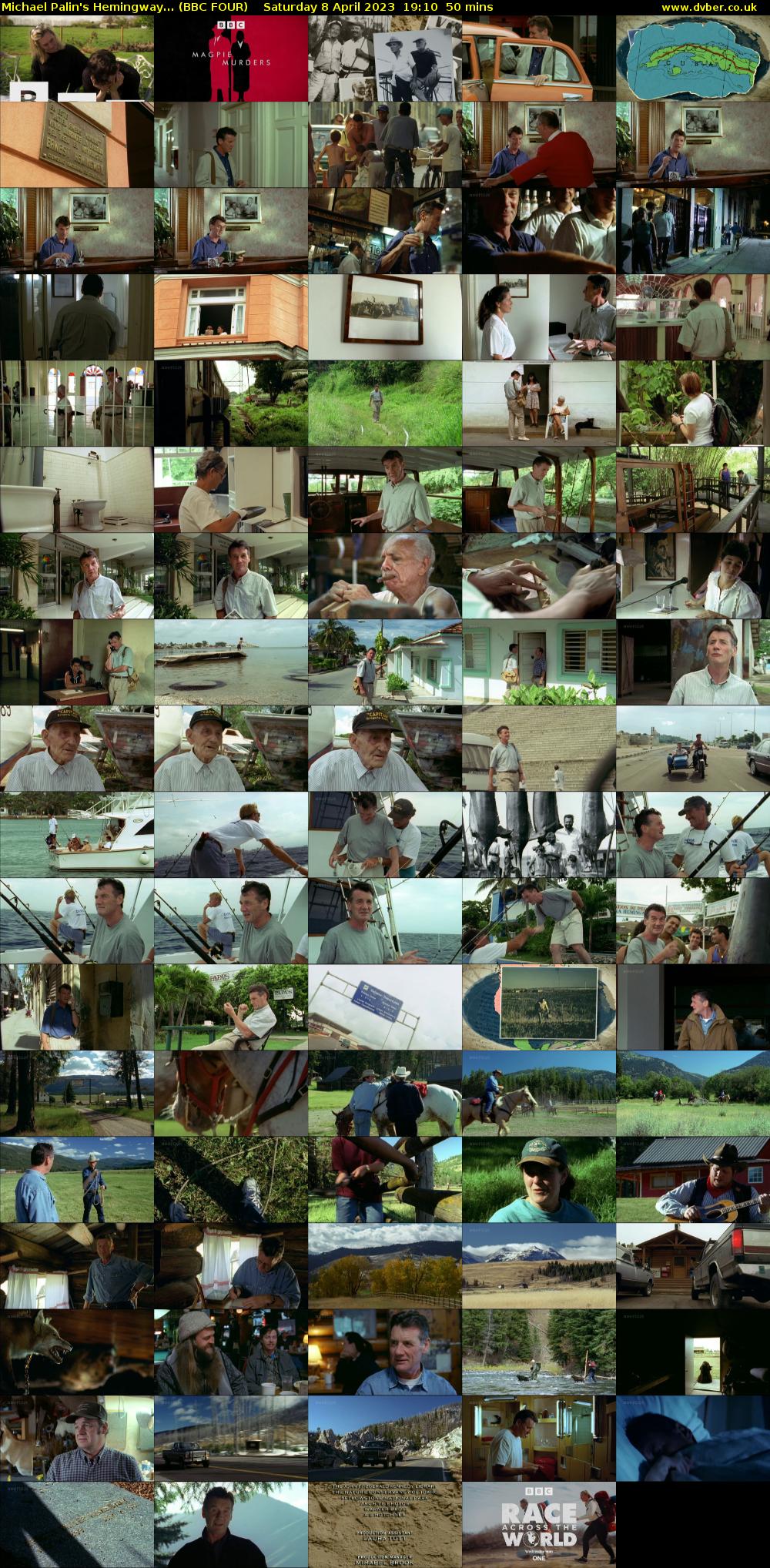 Michael Palin's Hemingway... (BBC FOUR) Saturday 8 April 2023 19:10 - 20:00