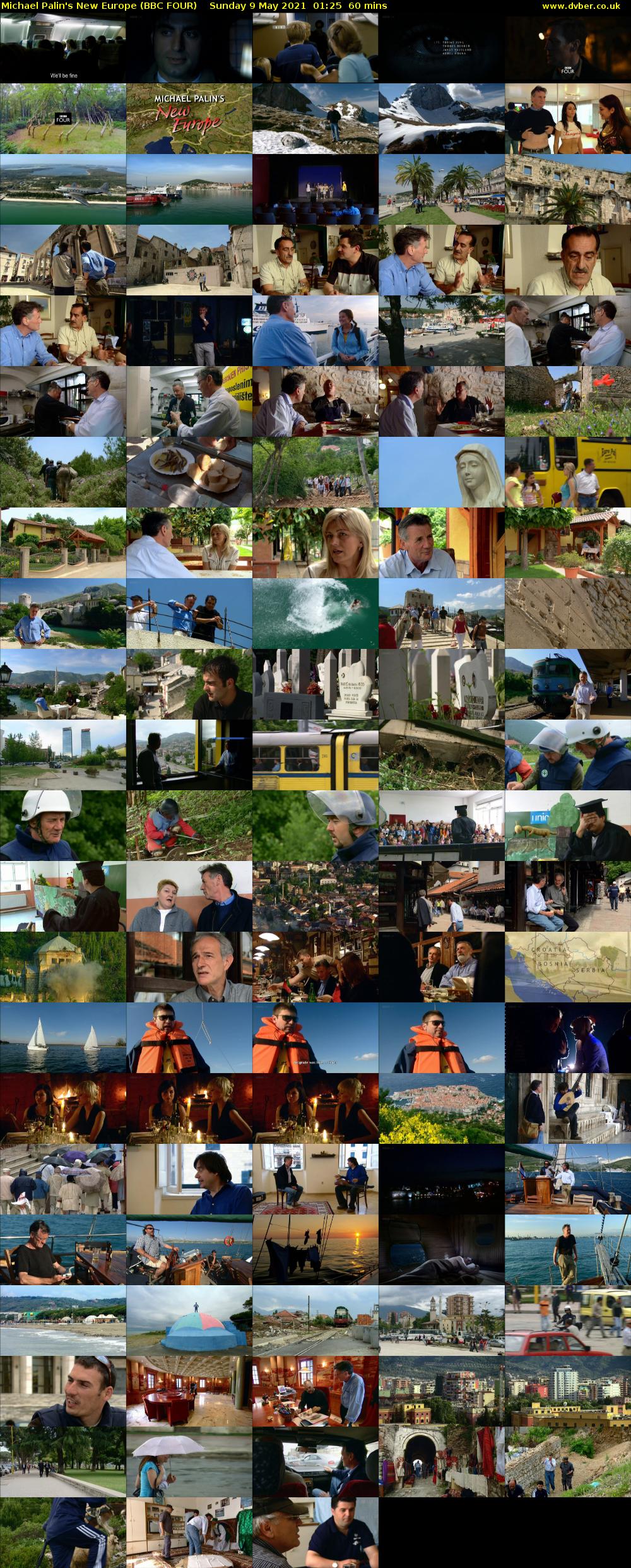 Michael Palin's New Europe (BBC FOUR) Sunday 9 May 2021 01:25 - 02:25