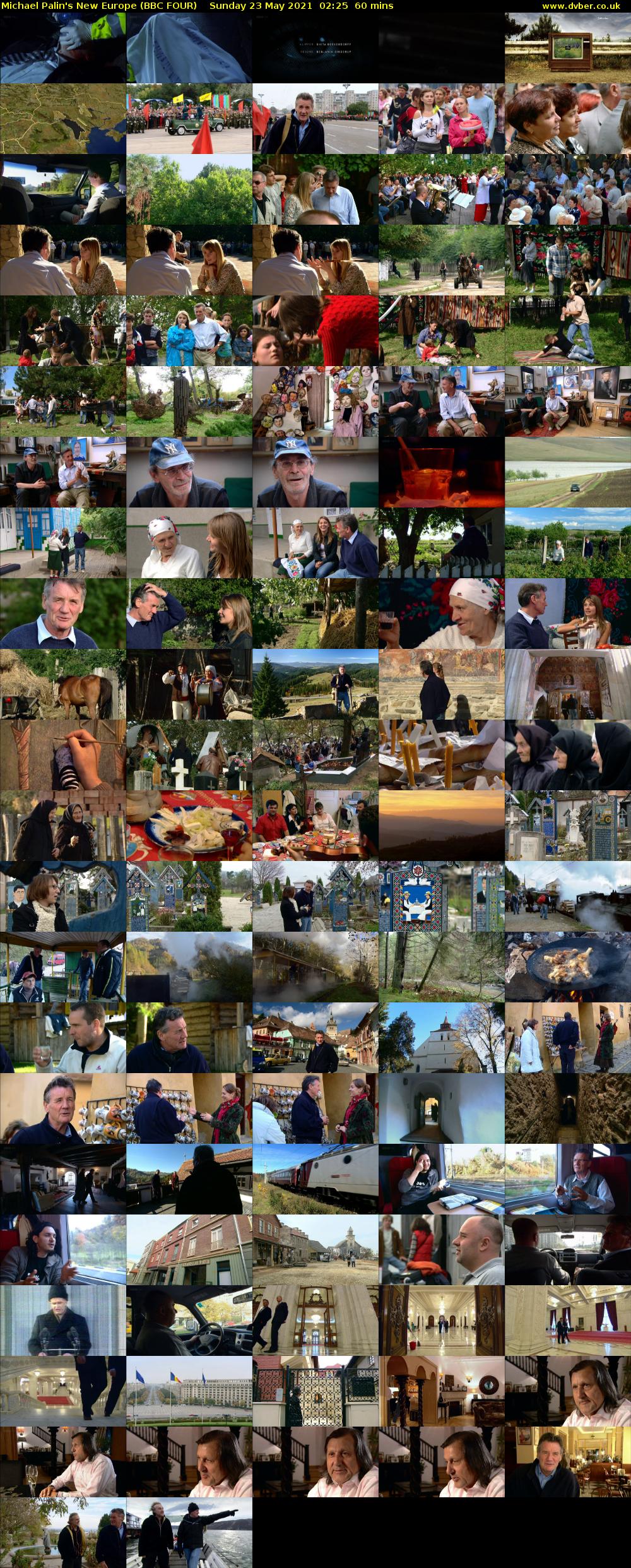 Michael Palin's New Europe (BBC FOUR) Sunday 23 May 2021 02:25 - 03:25