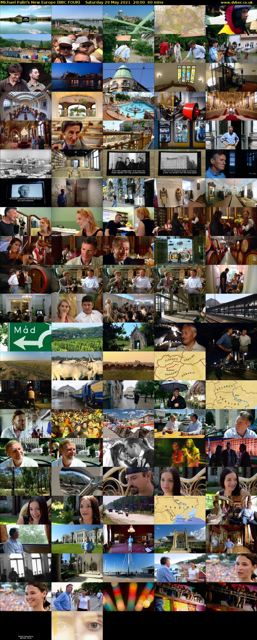 Michael Palin's New Europe (BBC FOUR) Saturday 29 May 2021 20:00 - 21:00