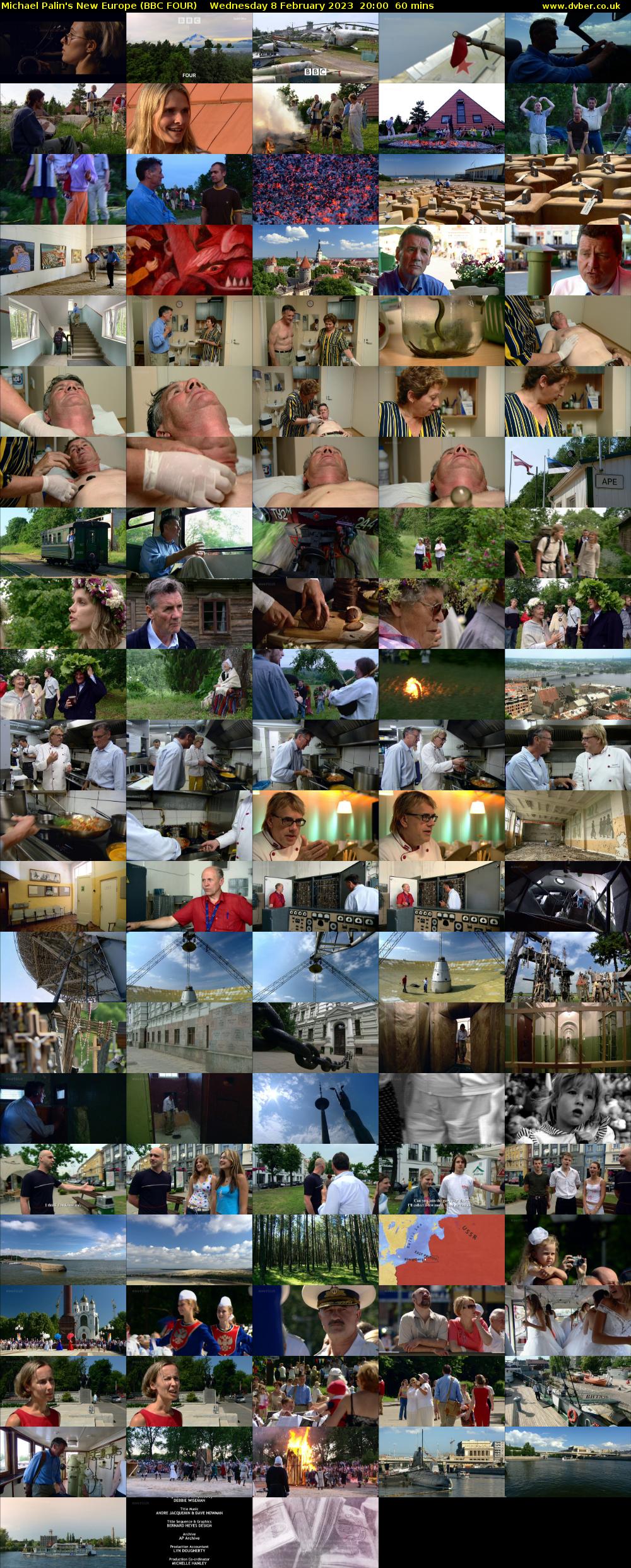 Michael Palin's New Europe (BBC FOUR) Wednesday 8 February 2023 20:00 - 21:00