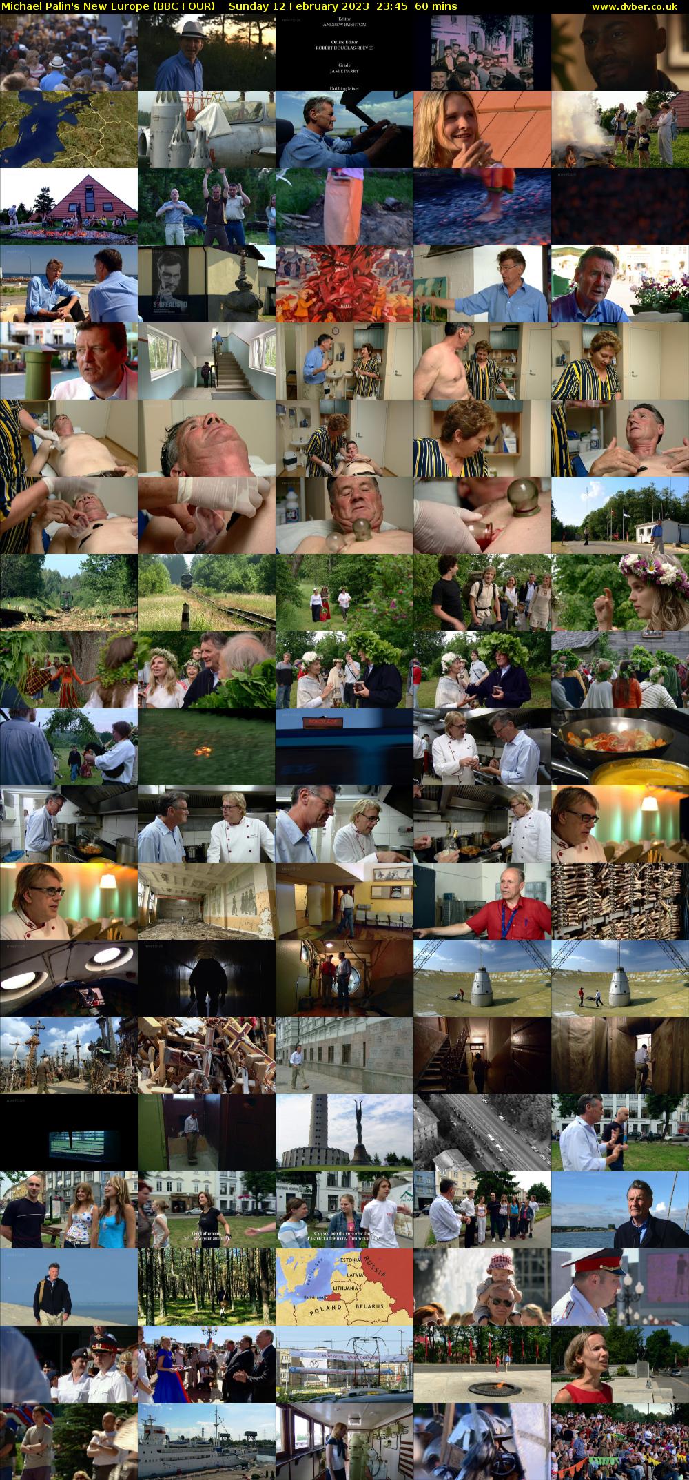 Michael Palin's New Europe (BBC FOUR) Sunday 12 February 2023 23:45 - 00:45