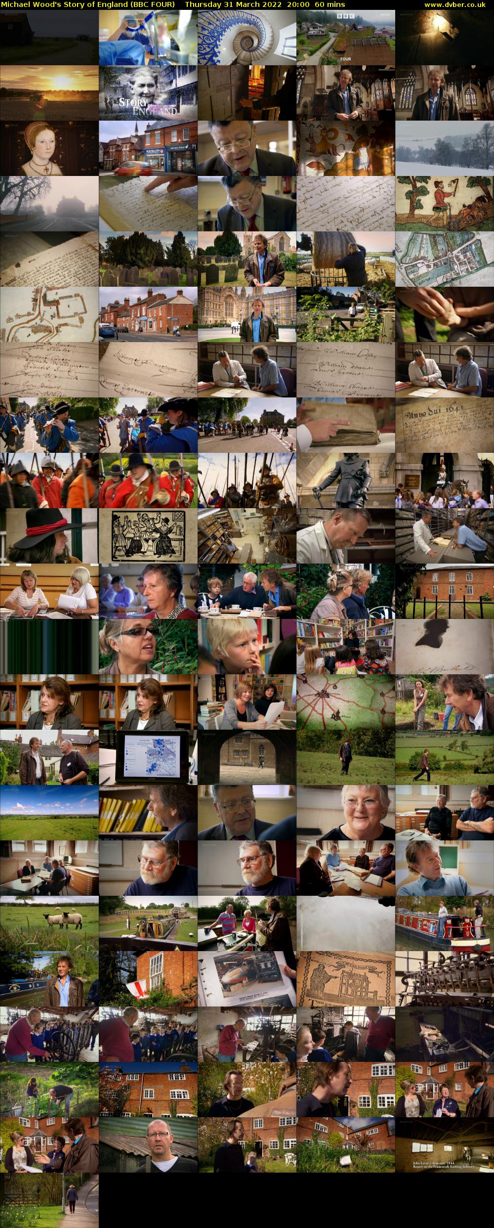 Michael Wood's Story of England (BBC FOUR) Thursday 31 March 2022 20:00 - 21:00