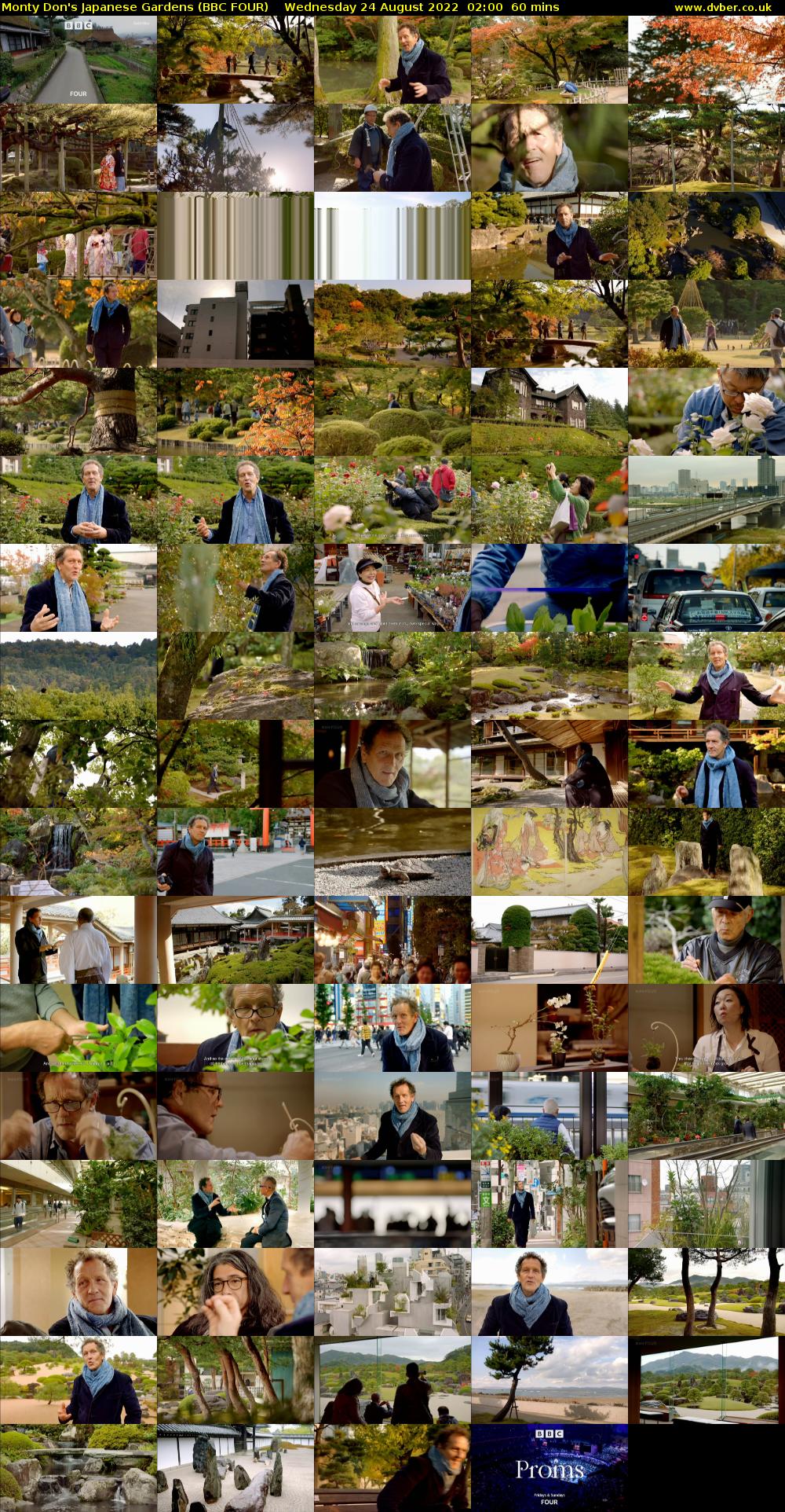 Monty Don's Japanese Gardens (BBC FOUR) Wednesday 24 August 2022 02:00 - 03:00