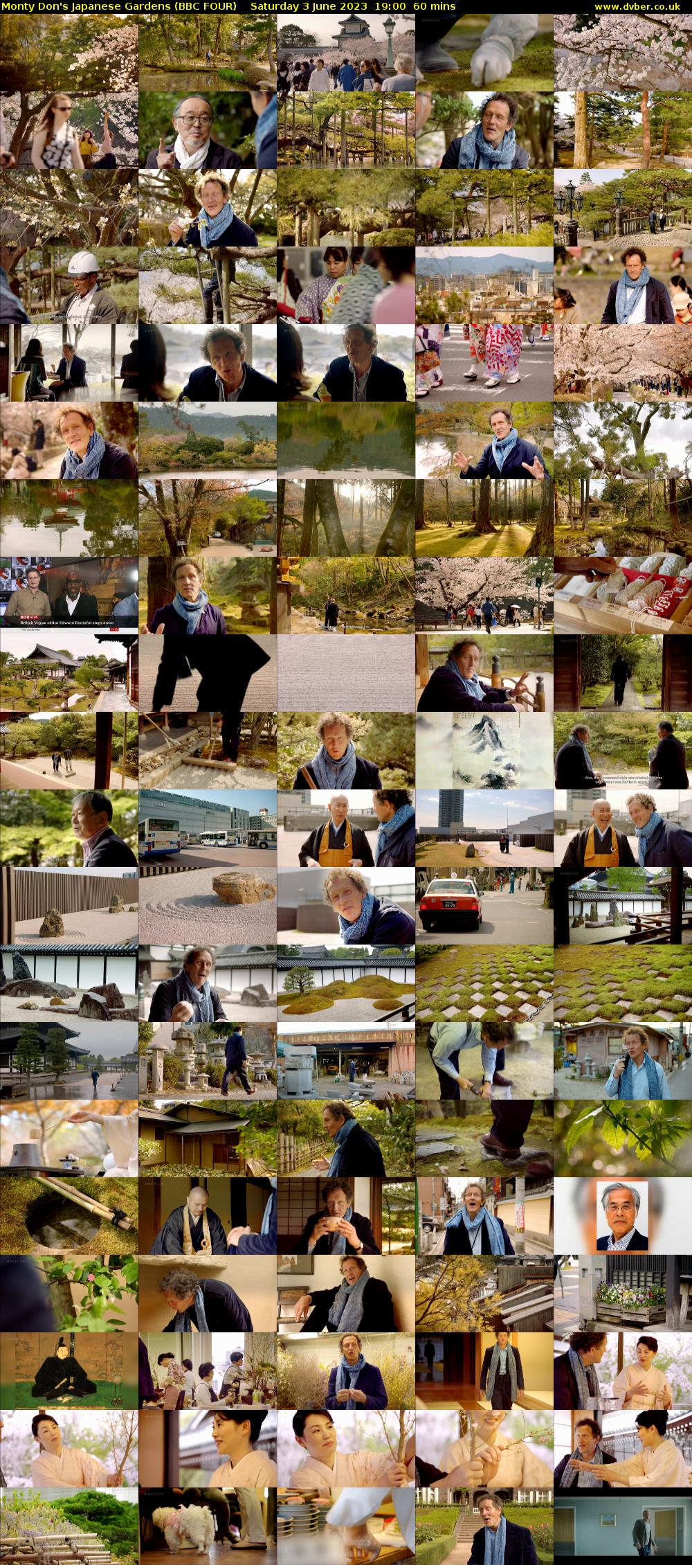 Monty Don's Japanese Gardens (BBC FOUR) Saturday 3 June 2023 19:00 - 20:00