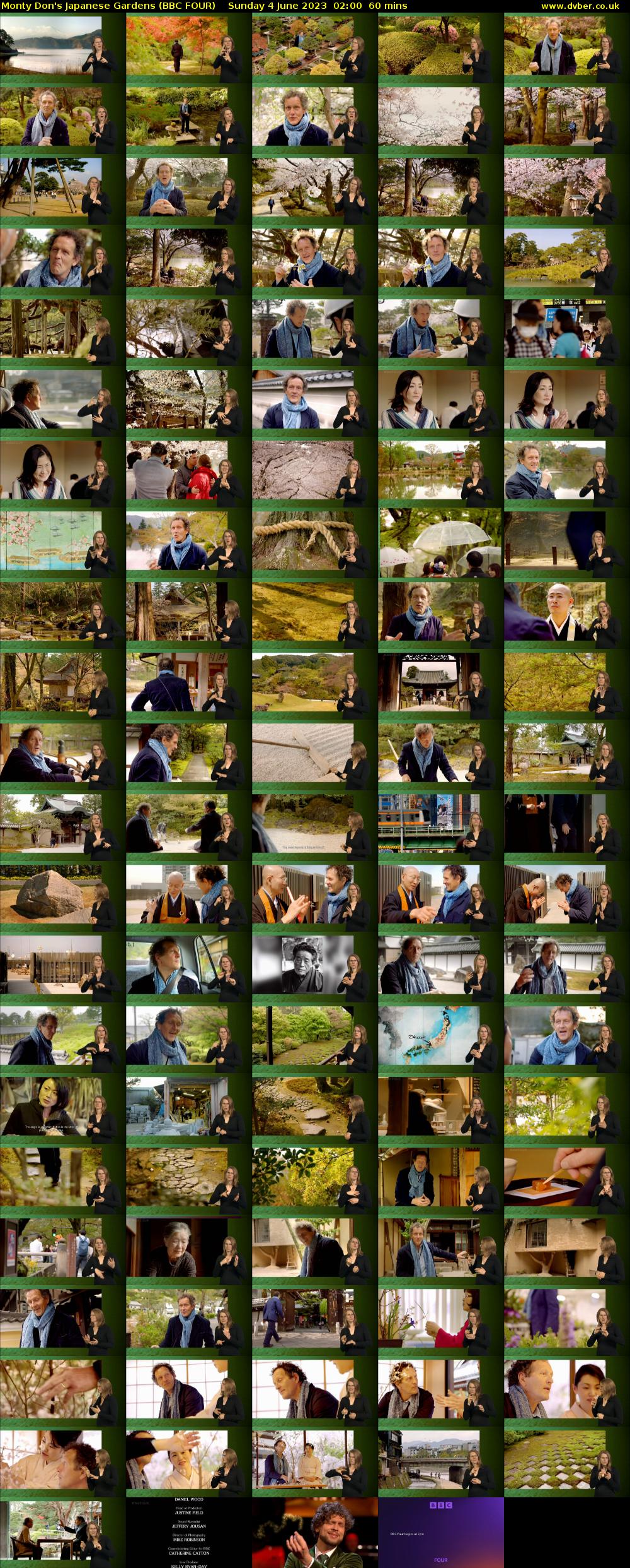Monty Don's Japanese Gardens (BBC FOUR) Sunday 4 June 2023 02:00 - 03:00