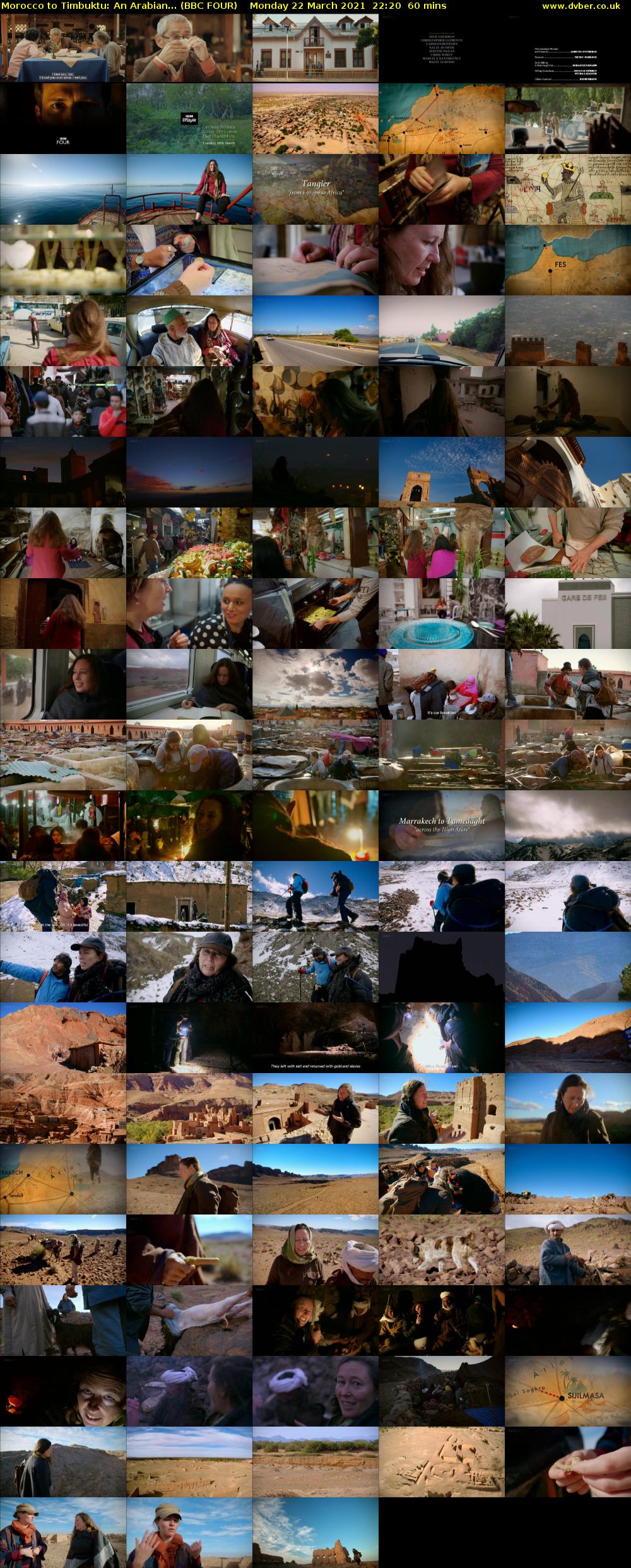 Morocco to Timbuktu: An Arabian... (BBC FOUR) Monday 22 March 2021 22:20 - 23:20