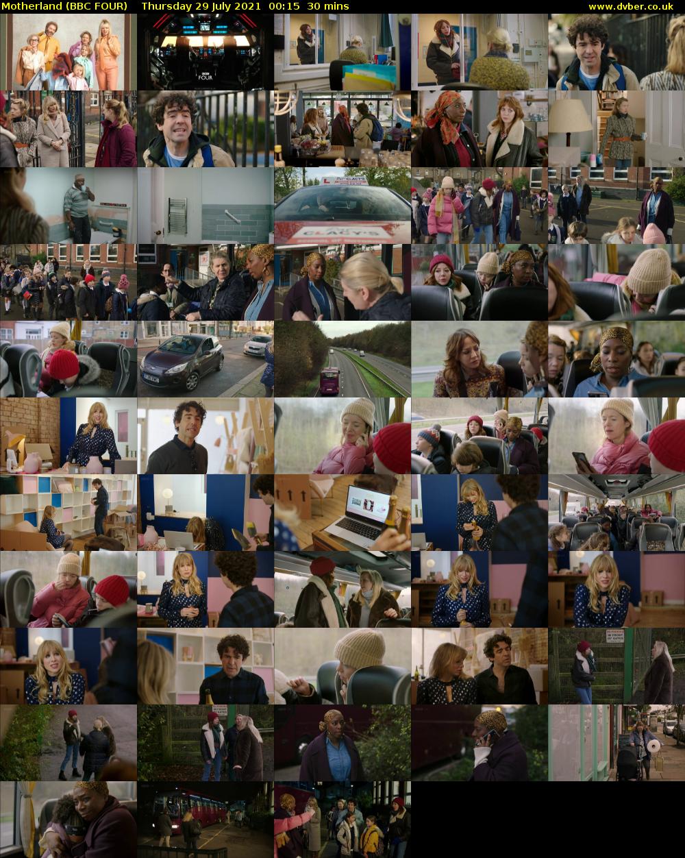 Motherland (BBC FOUR) Thursday 29 July 2021 00:15 - 00:45