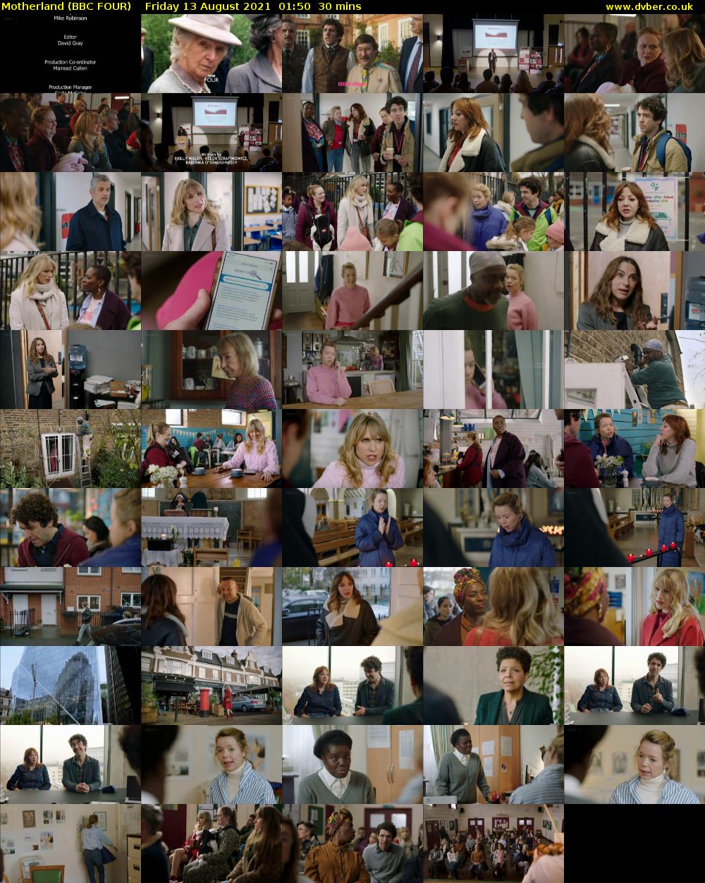 Motherland (BBC FOUR) Friday 13 August 2021 01:50 - 02:20
