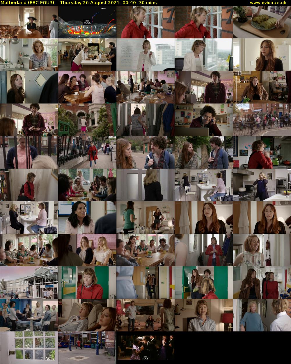Motherland (BBC FOUR) Thursday 26 August 2021 00:40 - 01:10