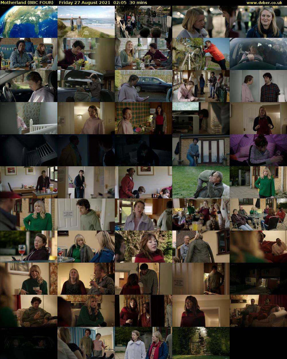 Motherland (BBC FOUR) Friday 27 August 2021 02:05 - 02:35