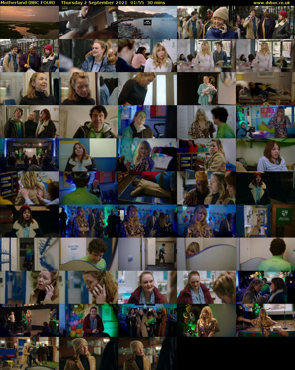 Motherland (BBC FOUR) Thursday 2 September 2021 01:55 - 02:25