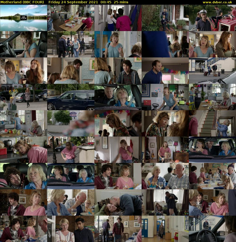 Motherland (BBC FOUR) Friday 24 September 2021 00:45 - 01:10