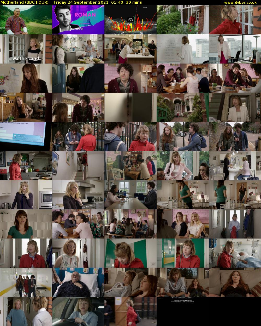 Motherland (BBC FOUR) Friday 24 September 2021 01:40 - 02:10