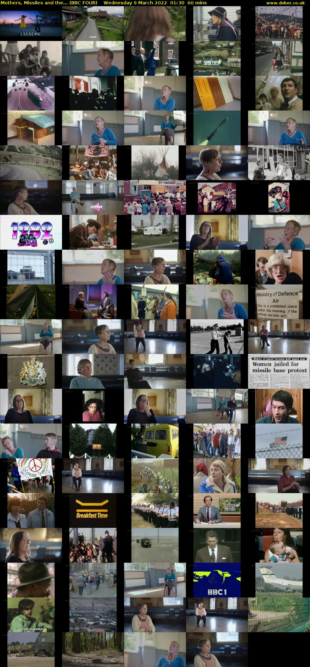 Mothers, Missiles and the... (BBC FOUR) Wednesday 9 March 2022 01:30 - 02:30