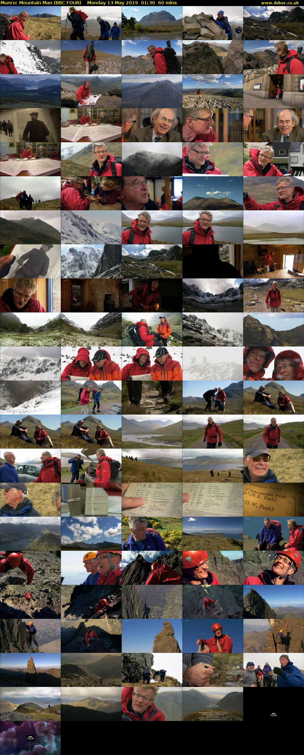 Munro: Mountain Man (BBC FOUR) Monday 13 May 2019 01:30 - 02:30