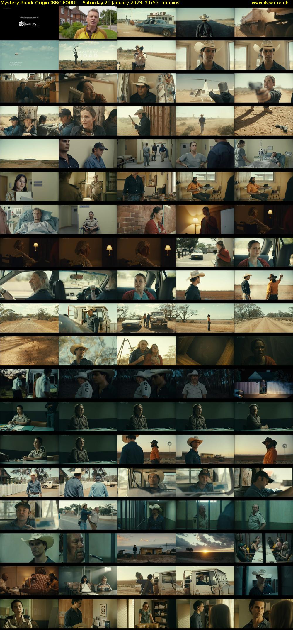 Mystery Road: Origin (BBC FOUR) Saturday 21 January 2023 21:55 - 22:50