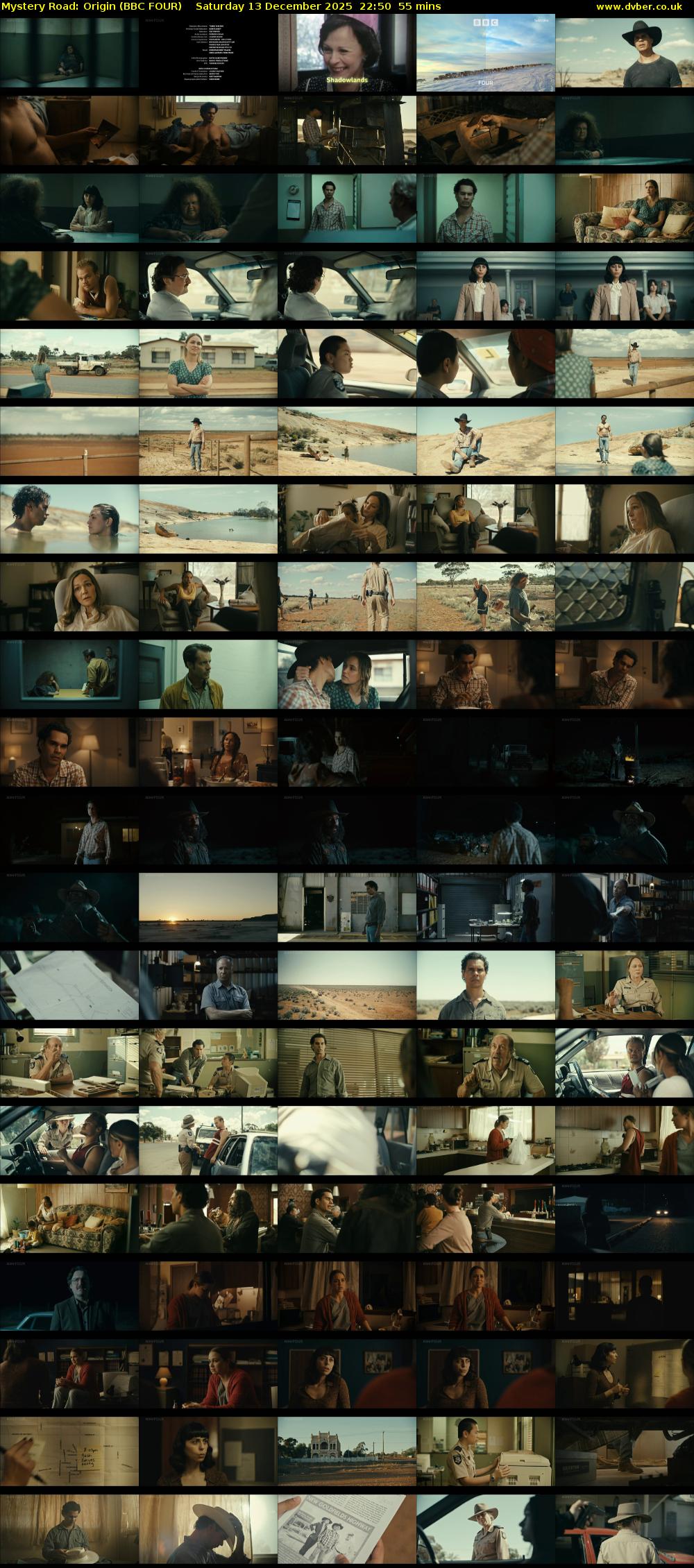 Mystery Road: Origin (BBC FOUR) Saturday 13 December 2025 22:50 - 23:45