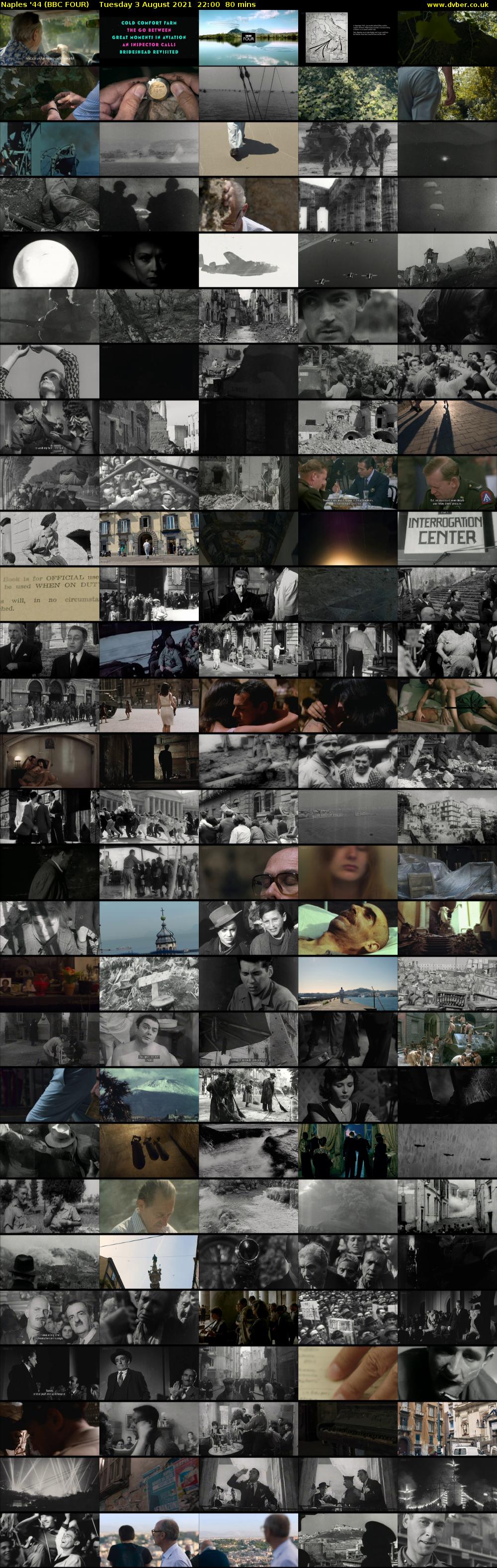 Naples '44 (BBC FOUR) Tuesday 3 August 2021 22:00 - 23:20