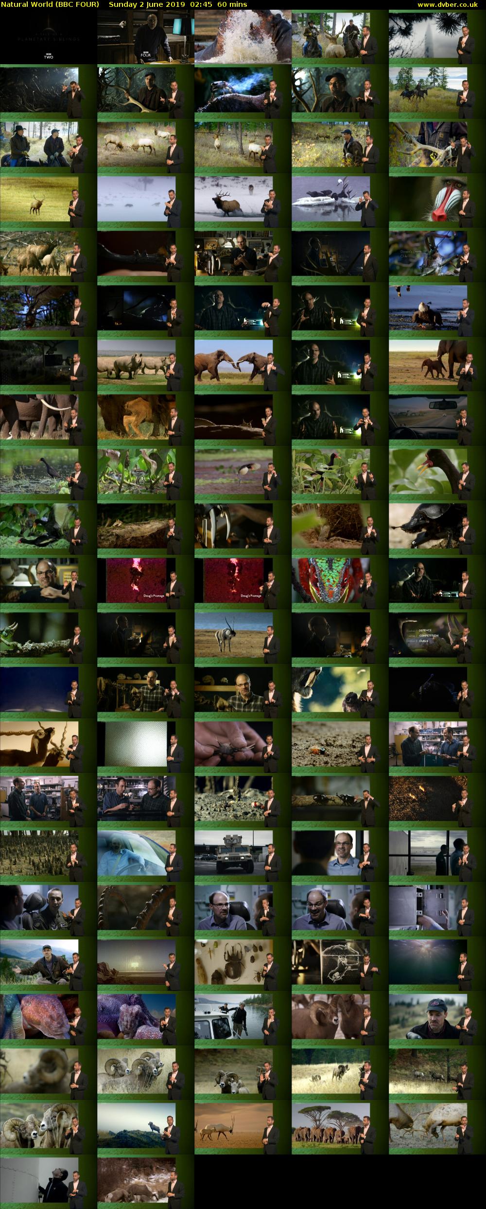 Natural World (BBC FOUR) Sunday 2 June 2019 02:45 - 03:45