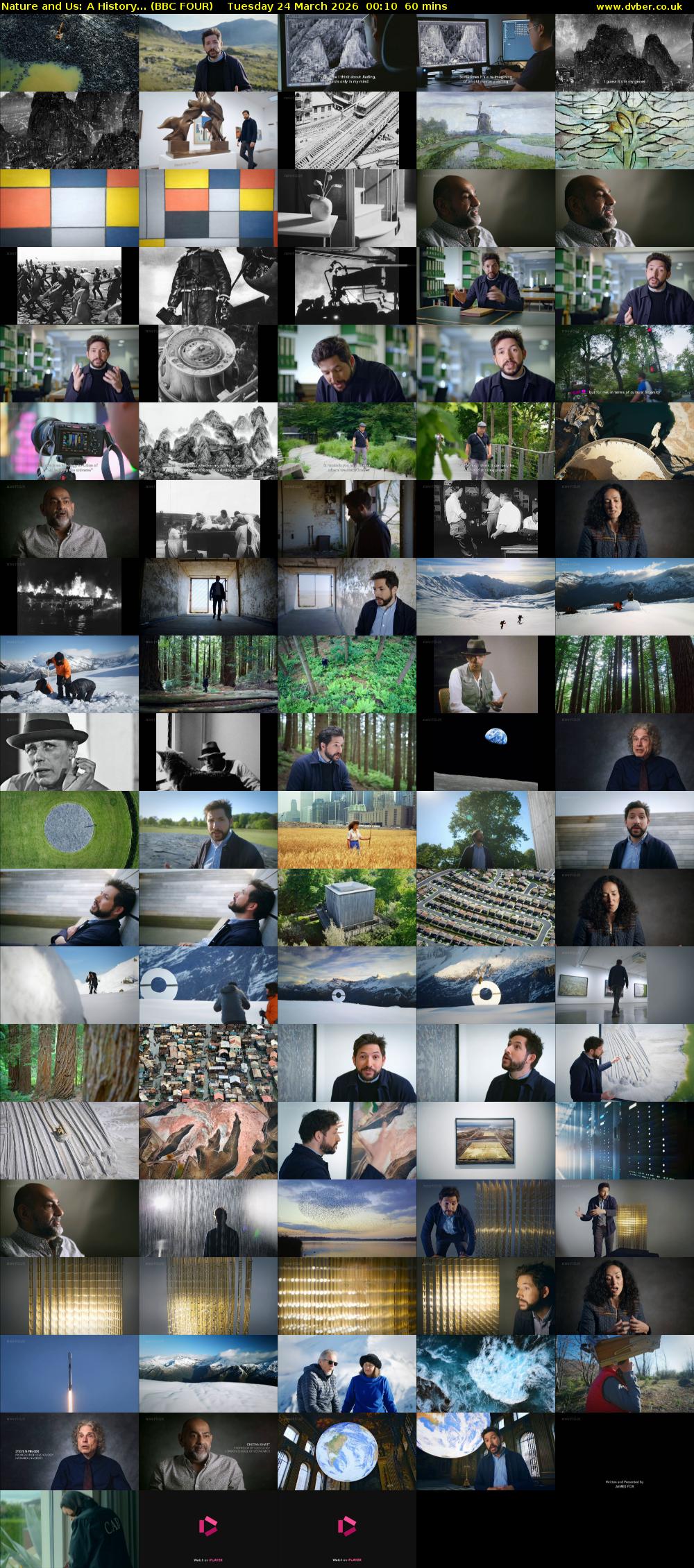 Nature and Us: A History... (BBC FOUR) Tuesday 24 March 2026 00:10 - 01:10