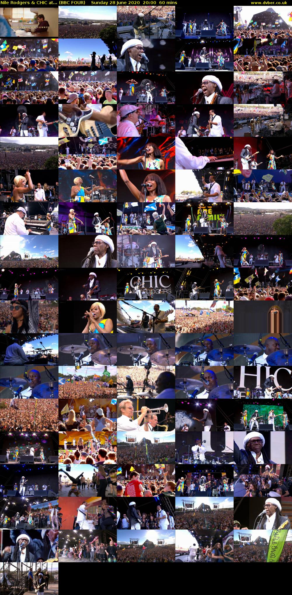 Nile Rodgers & CHIC at... (BBC FOUR) Sunday 28 June 2020 20:00 - 21:00