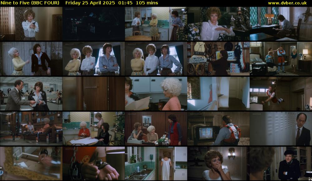 Nine to Five (BBC FOUR) Friday 25 April 2025 01:45 - 03:30