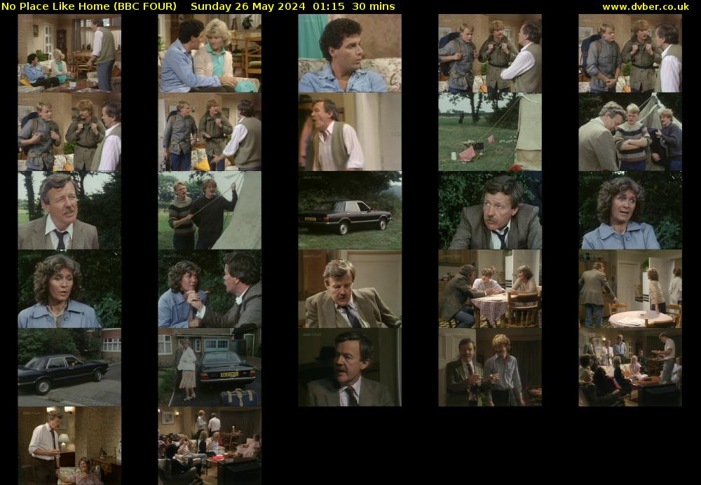 No Place Like Home (BBC FOUR) Sunday 26 May 2024 01:15 - 01:45