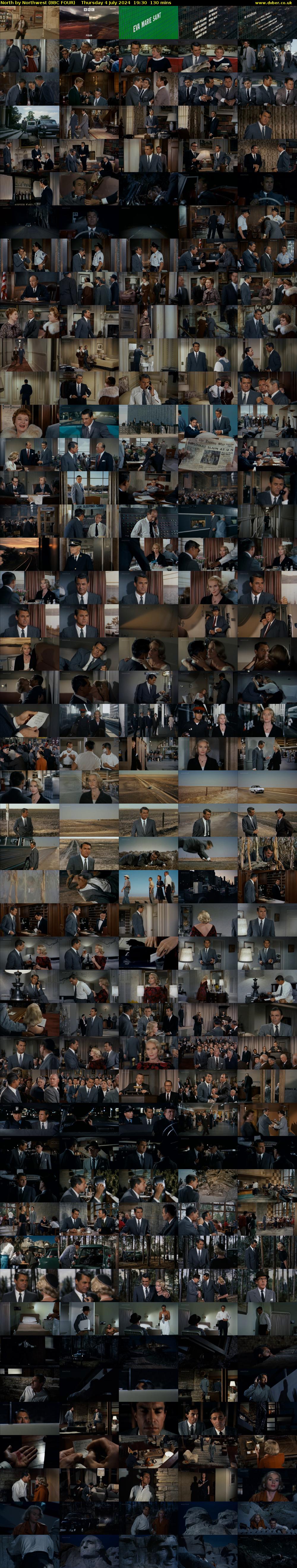 North by Northwest (BBC FOUR) Thursday 4 July 2024 19:30 - 21:40