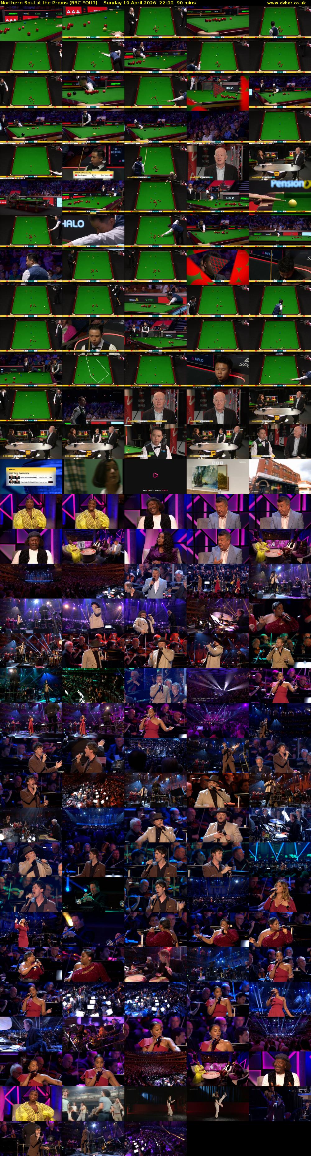 Northern Soul at the Proms (BBC FOUR) Sunday 19 April 2026 22:00 - 23:30