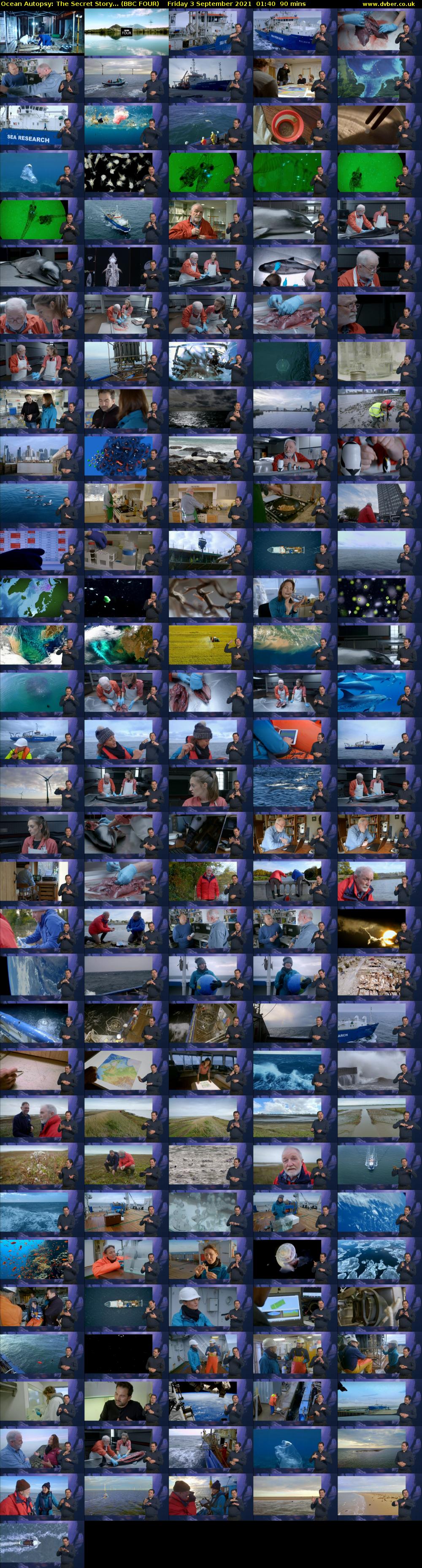 Ocean Autopsy: The Secret Story... (BBC FOUR) Friday 3 September 2021 01:40 - 03:10