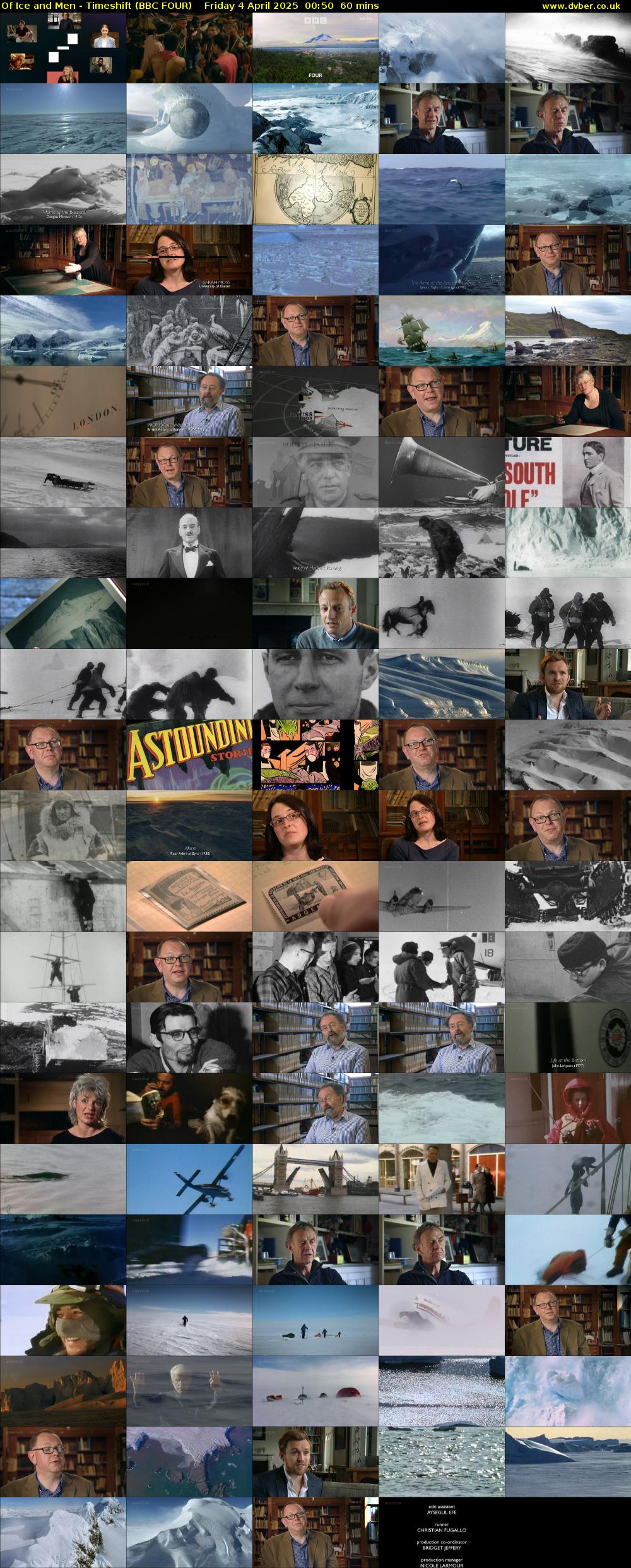 Of Ice and Men - Timeshift (BBC FOUR) Friday 4 April 2025 00:50 - 01:50