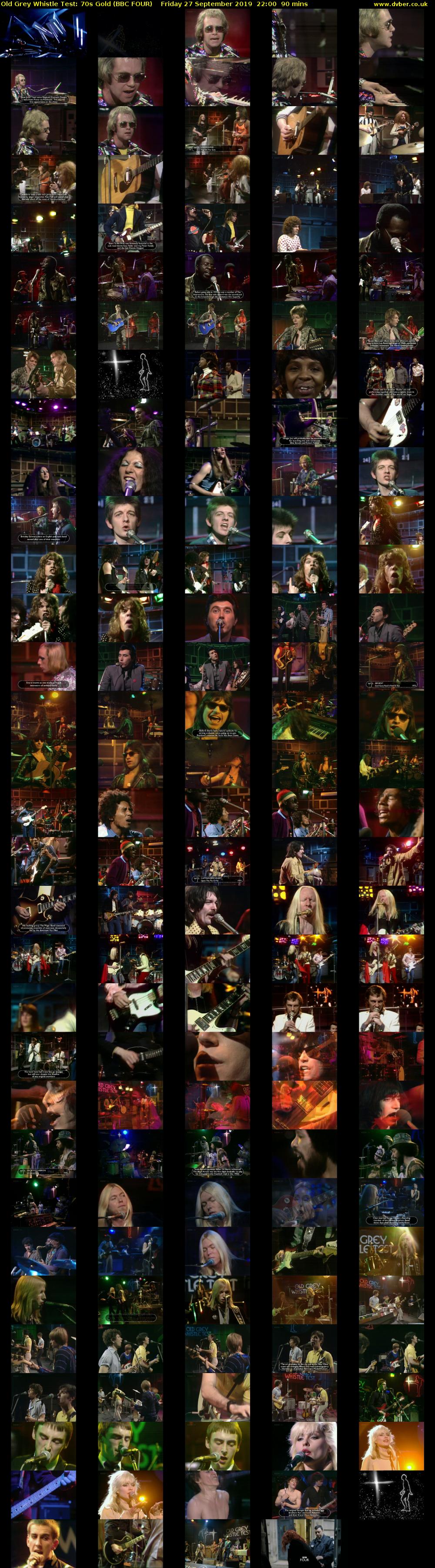 Old Grey Whistle Test: 70s Gold (BBC FOUR) Friday 27 September 2019 22:00 - 23:30