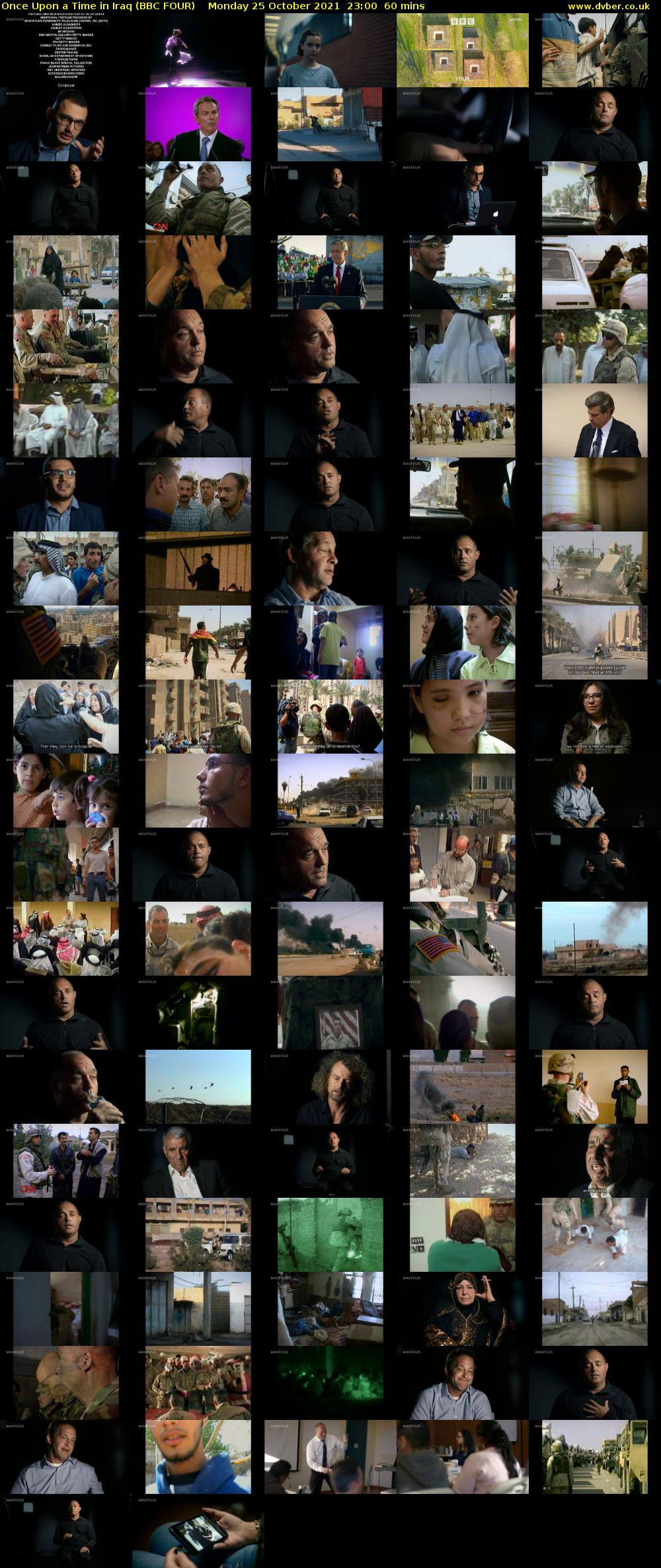 Once Upon a Time in Iraq (BBC FOUR) Monday 25 October 2021 23:00 - 00:00