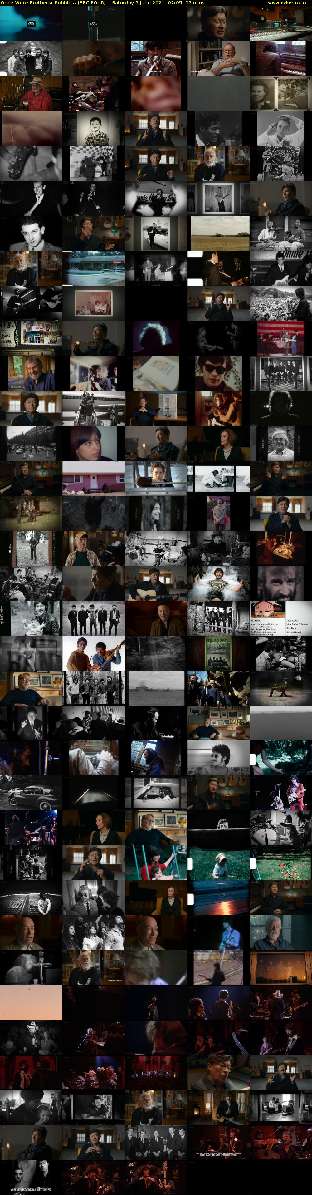 Once Were Brothers: Robbie... (BBC FOUR) Saturday 5 June 2021 02:05 - 03:40
