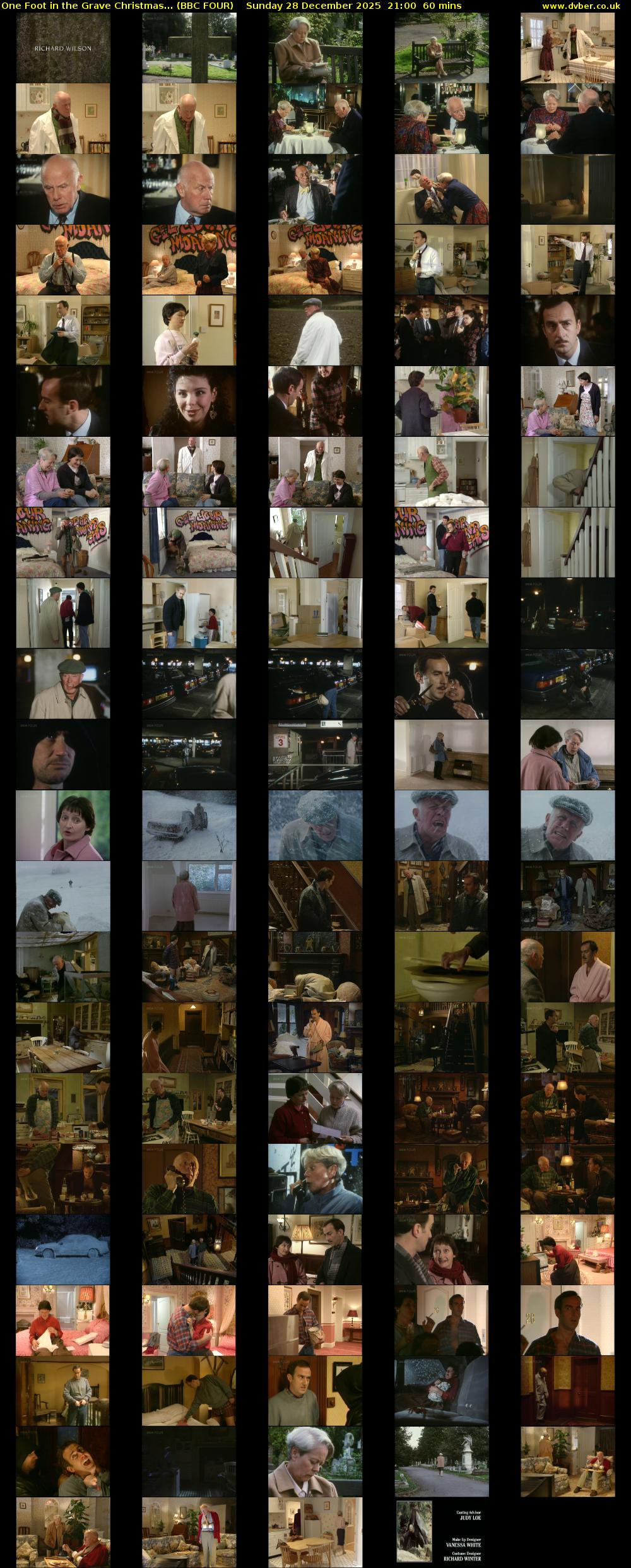 One Foot in the Grave Christmas... (BBC FOUR) Sunday 28 December 2025 21:00 - 22:00