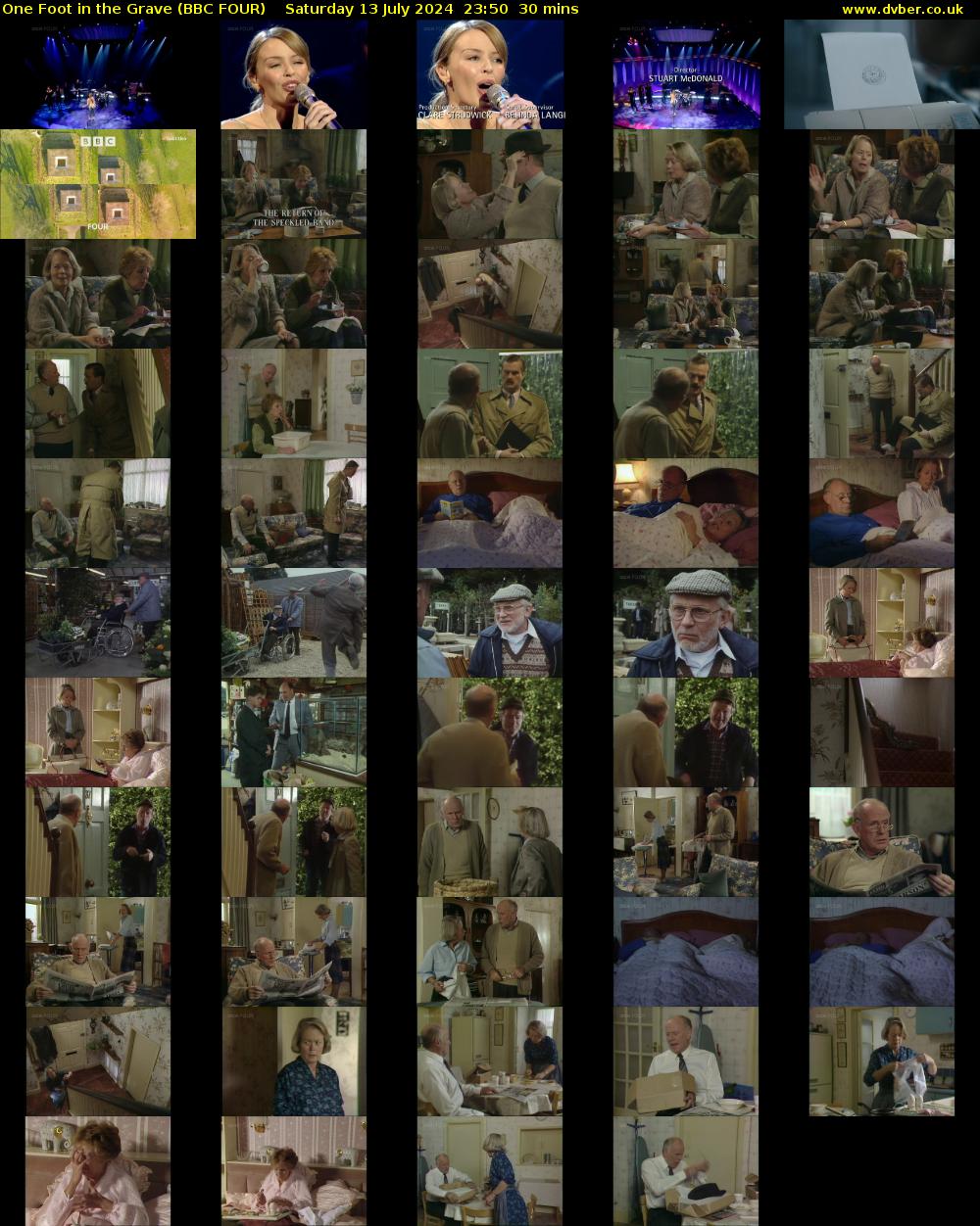 One Foot in the Grave (BBC FOUR) Saturday 13 July 2024 23:50 - 00:20
