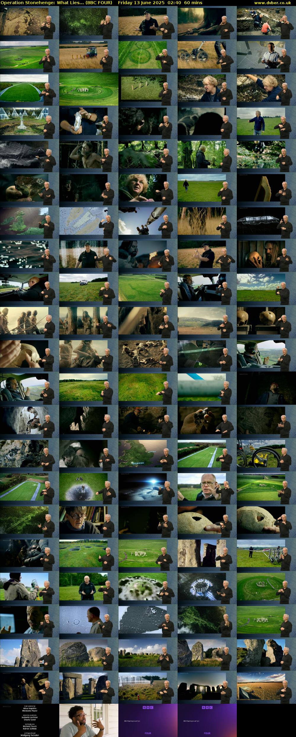 Operation Stonehenge: What Lies... (BBC FOUR) Friday 13 June 2025 02:40 - 03:40