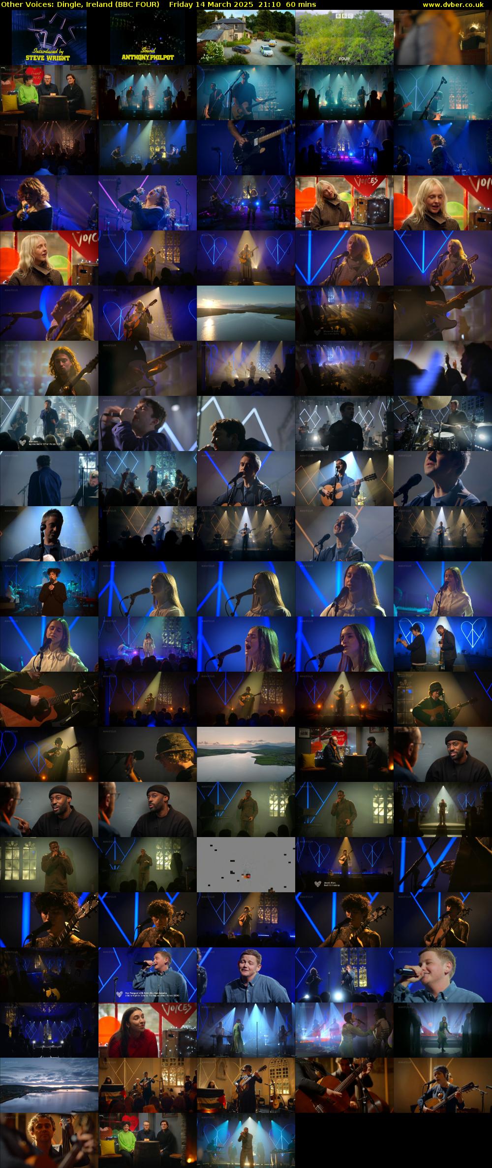 Other Voices: Dingle, Ireland (BBC FOUR) Friday 14 March 2025 21:10 - 22:10