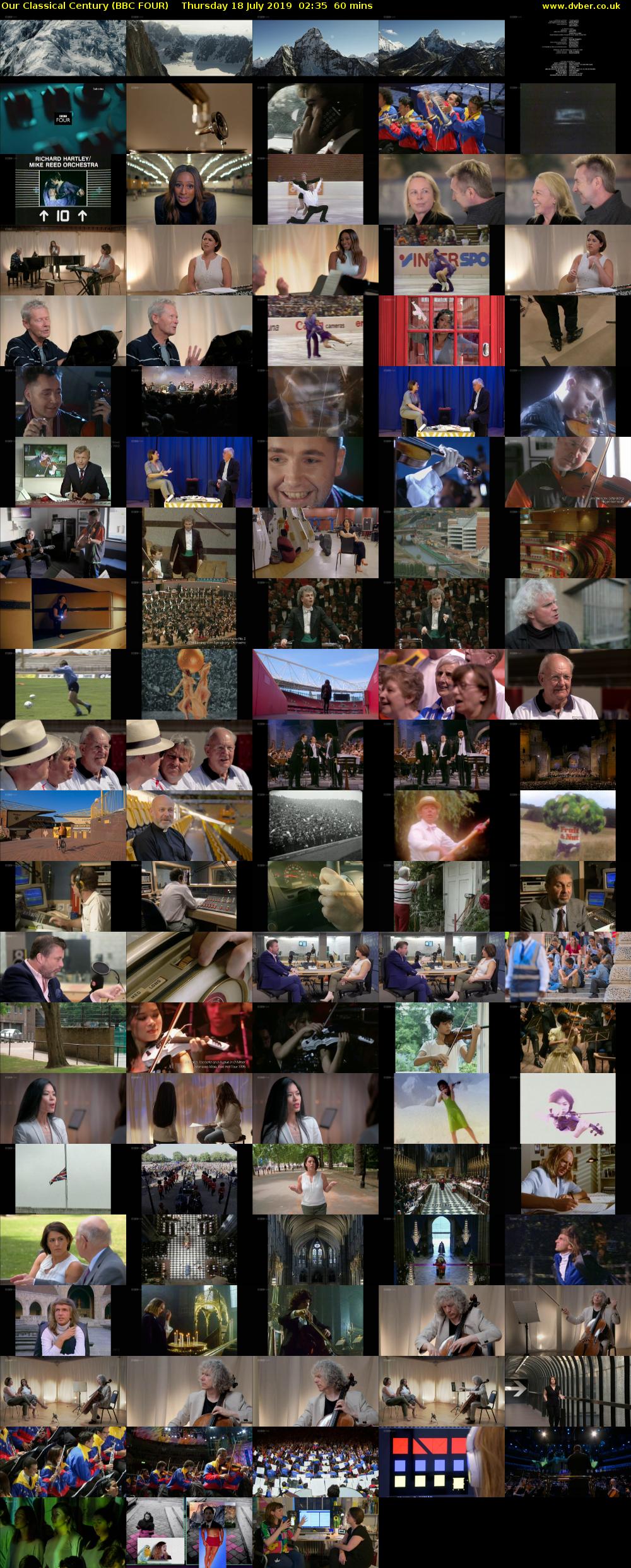 Our Classical Century (BBC FOUR) Thursday 18 July 2019 02:35 - 03:35