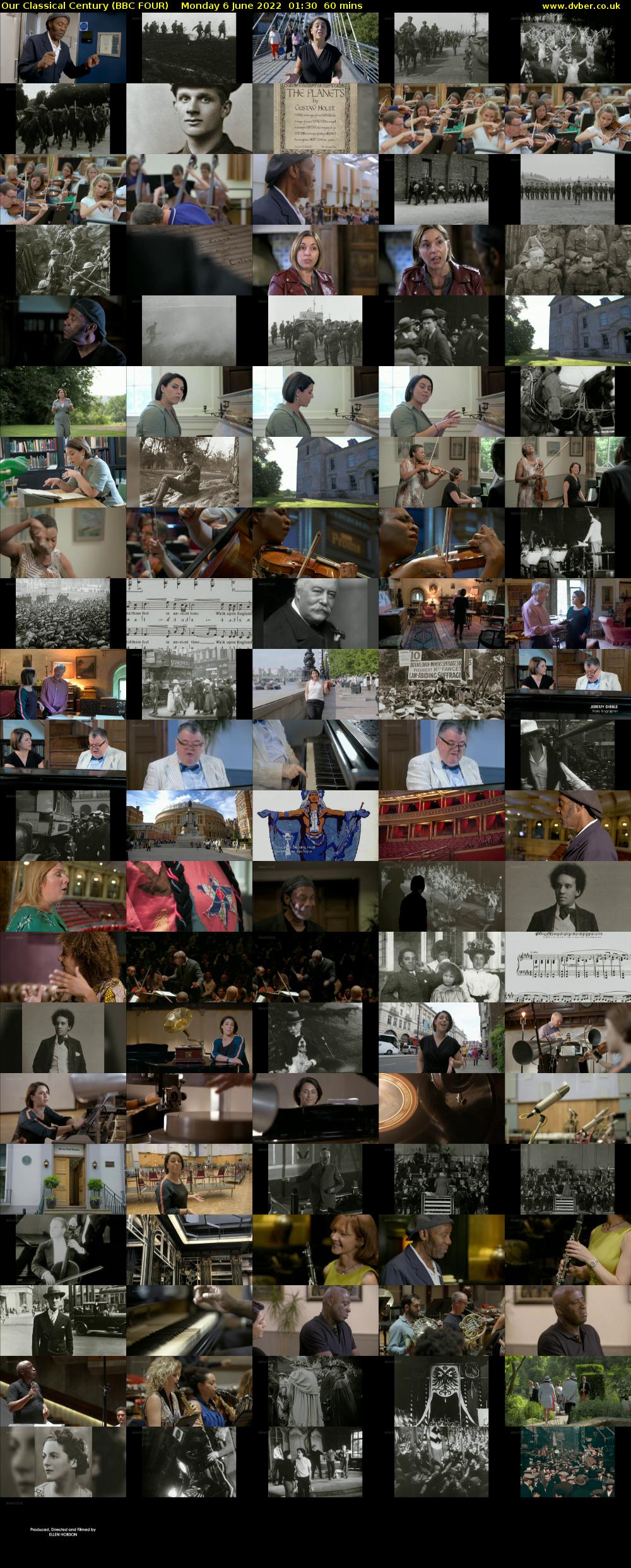 Our Classical Century (BBC FOUR) Monday 6 June 2022 01:30 - 02:30