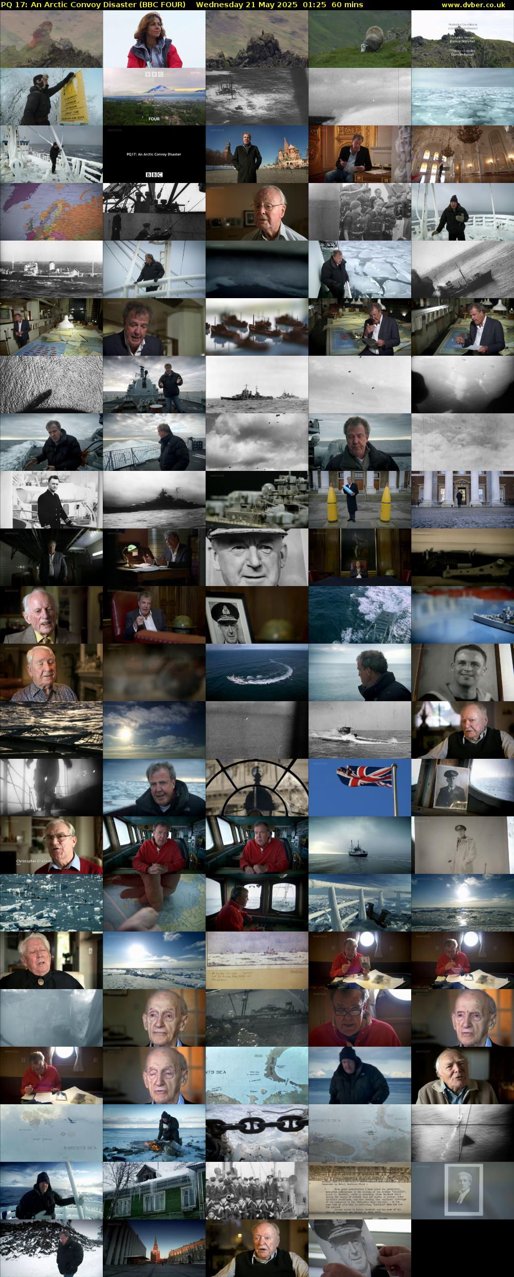PQ 17: An Arctic Convoy Disaster (BBC FOUR) Wednesday 21 May 2025 01:25 - 02:25