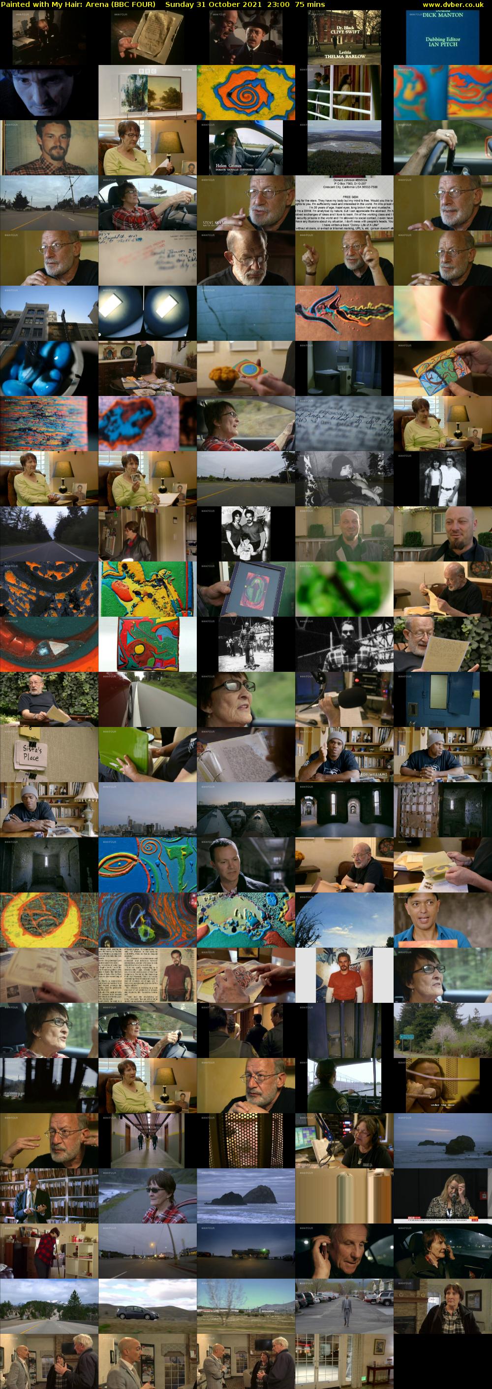 Painted with My Hair: Arena (BBC FOUR) Sunday 31 October 2021 23:00 - 00:15