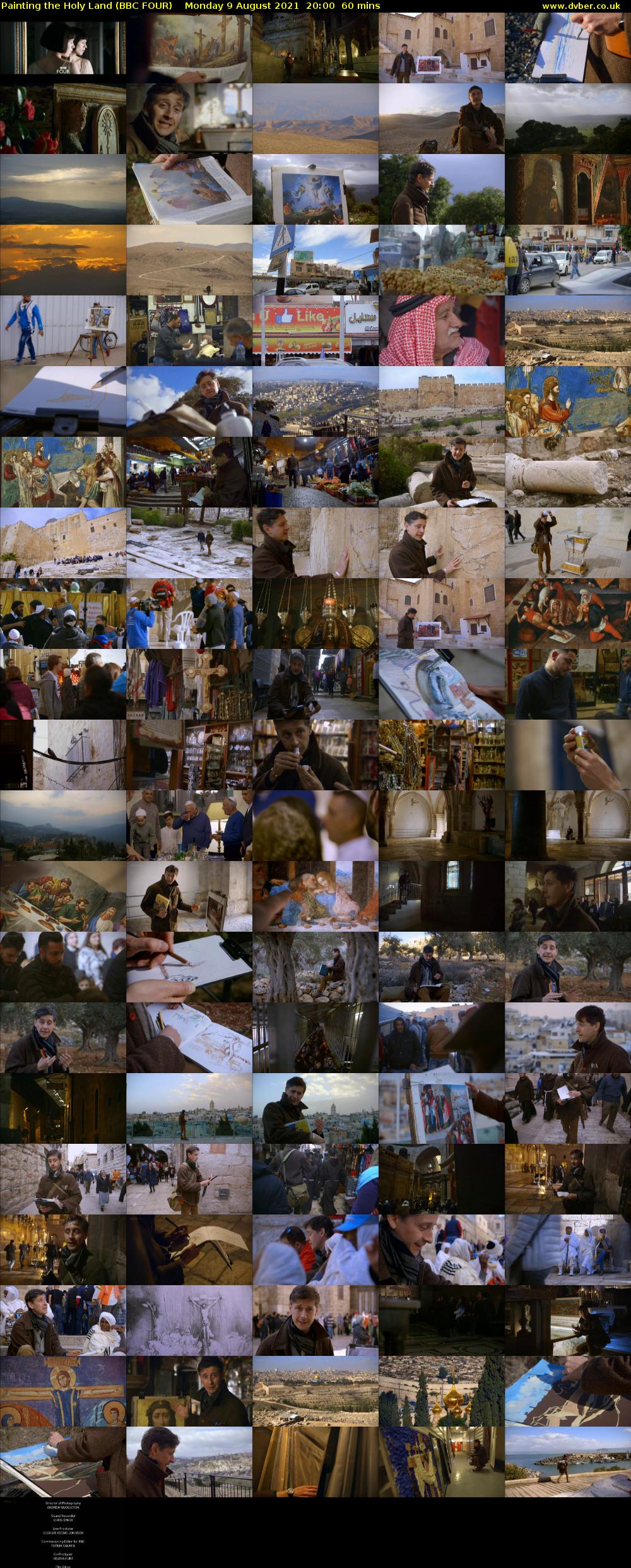 Painting the Holy Land (BBC FOUR) Monday 9 August 2021 20:00 - 21:00