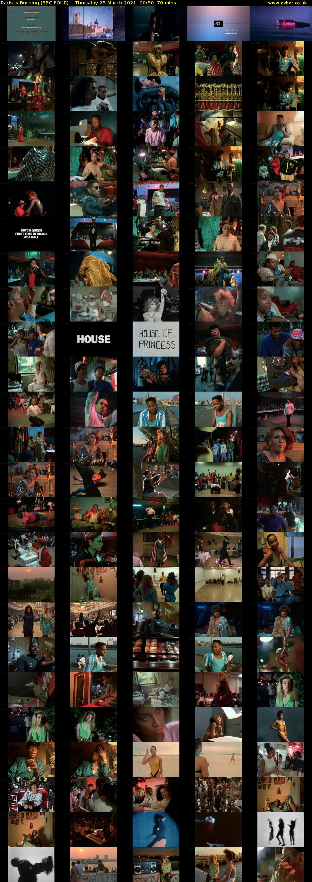 Paris is Burning (BBC FOUR) Thursday 25 March 2021 00:50 - 02:00