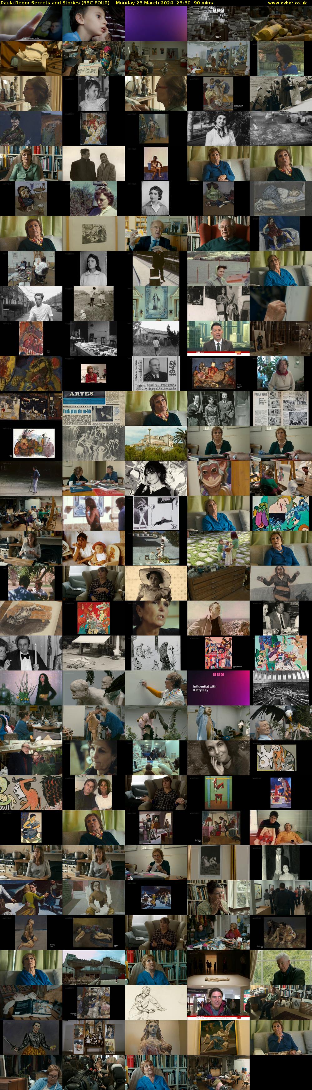Paula Rego: Secrets and Stories (BBC FOUR) Monday 25 March 2024 23:30 - 01:00