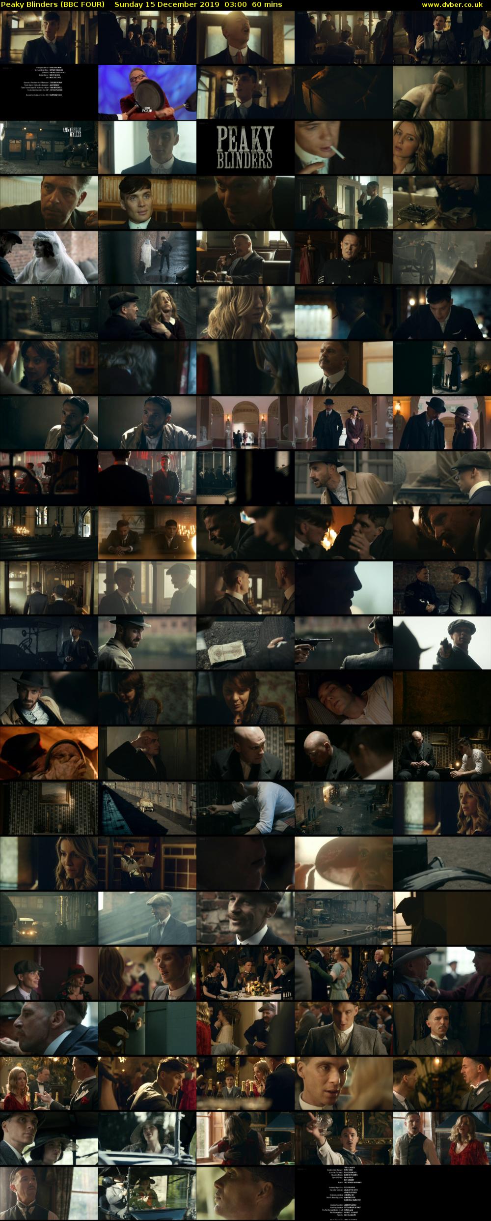 Peaky Blinders (BBC FOUR) Sunday 15 December 2019 03:00 - 04:00